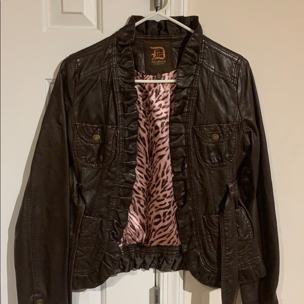 Dollhouse brown jacket
